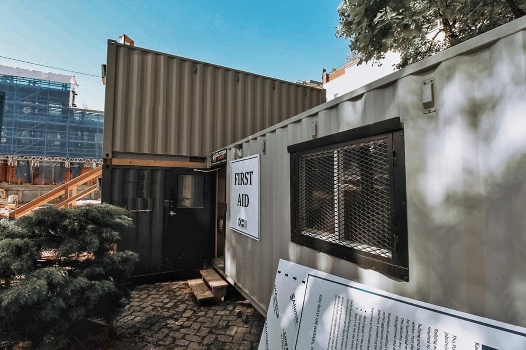 20&rsquo; Office CUBE &ndash; Vinyl Drywall Finished - Container Consultants Australia