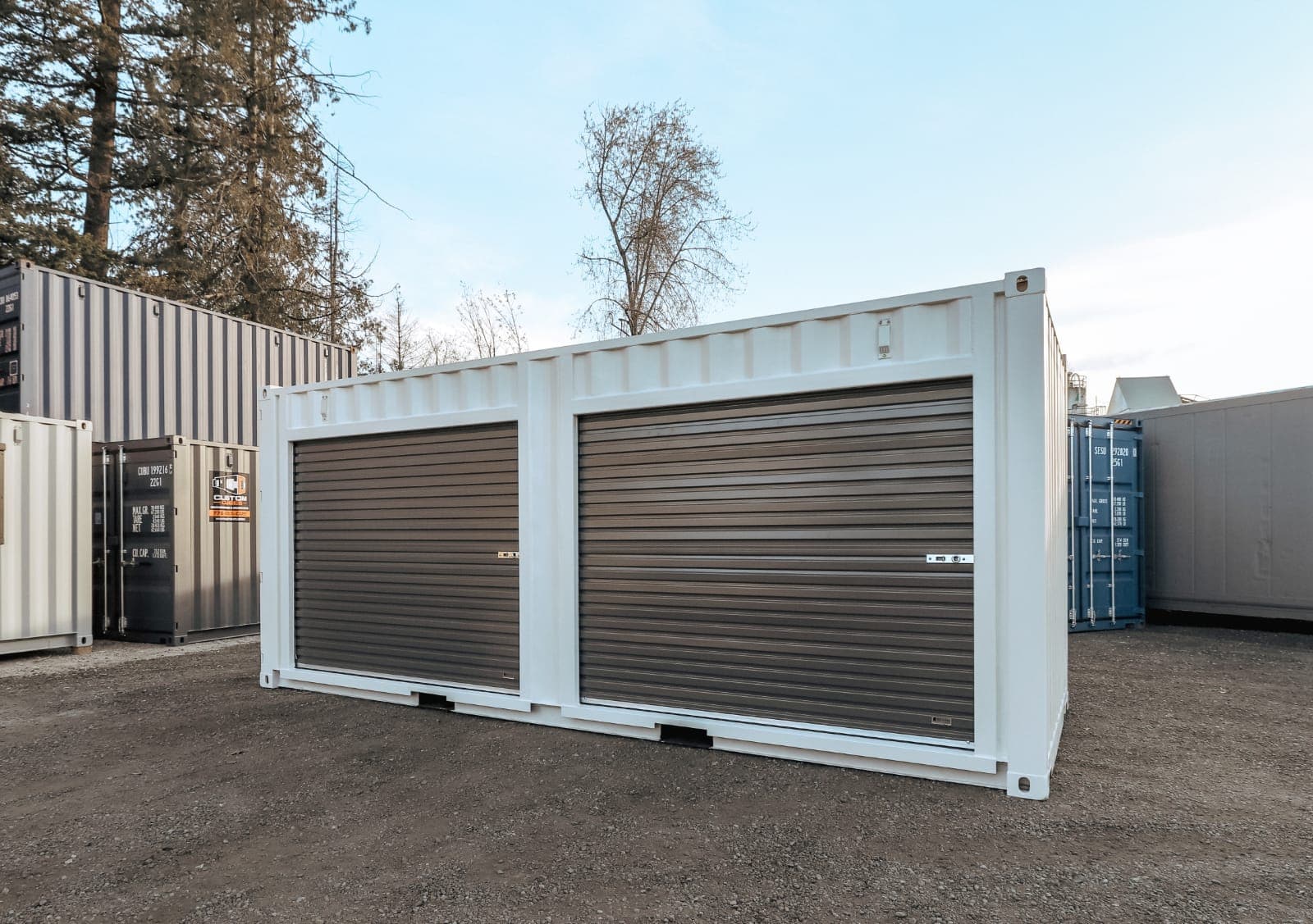20&prime; Shipping Container + (2)  8&prime; Rollup Doors - Container Consultants Australia