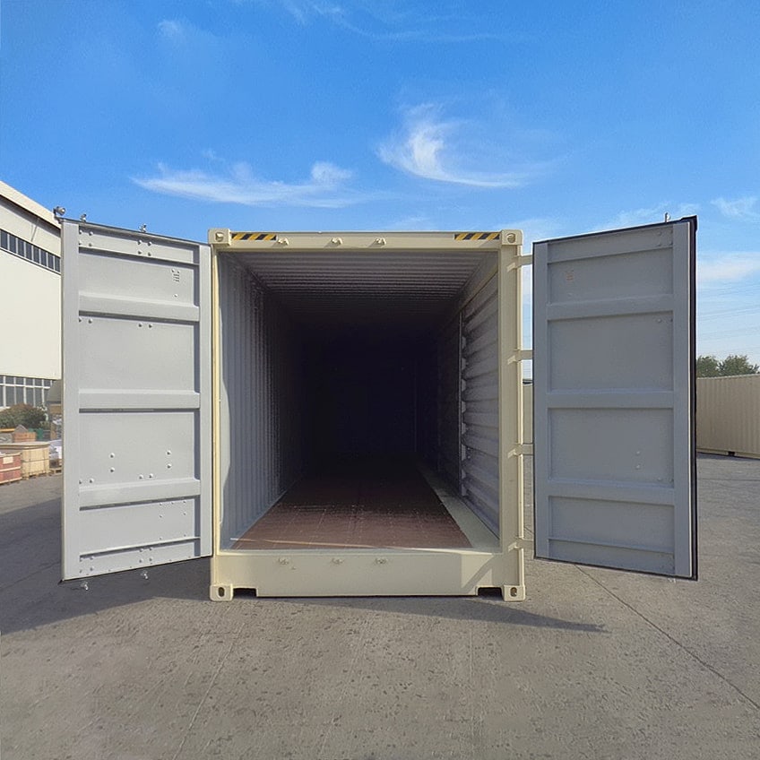 40&rsquo;HC New (1-trip) &ldquo;Openside&rdquo; Shipping Container - Container Consultants Australia