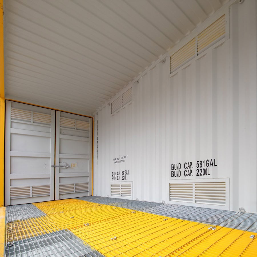 20&rsquo;HC Openside Containment Cube - Container Consultants Australia