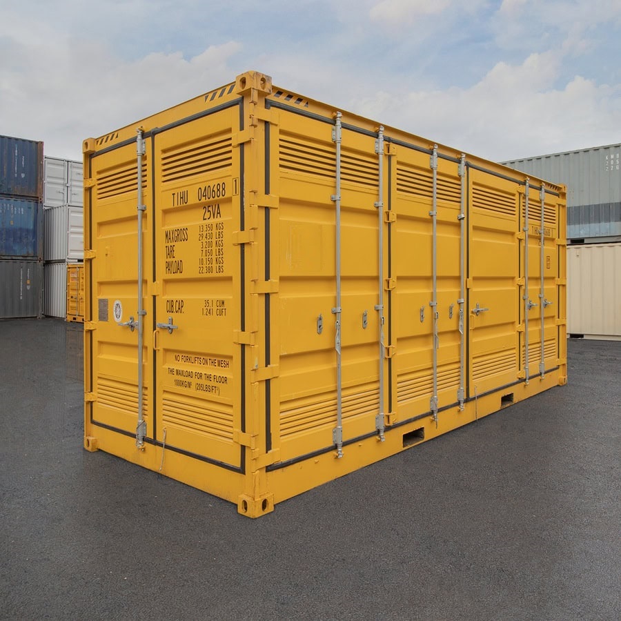 20&rsquo;HC Openside Containment Cube - Container Consultants Australia