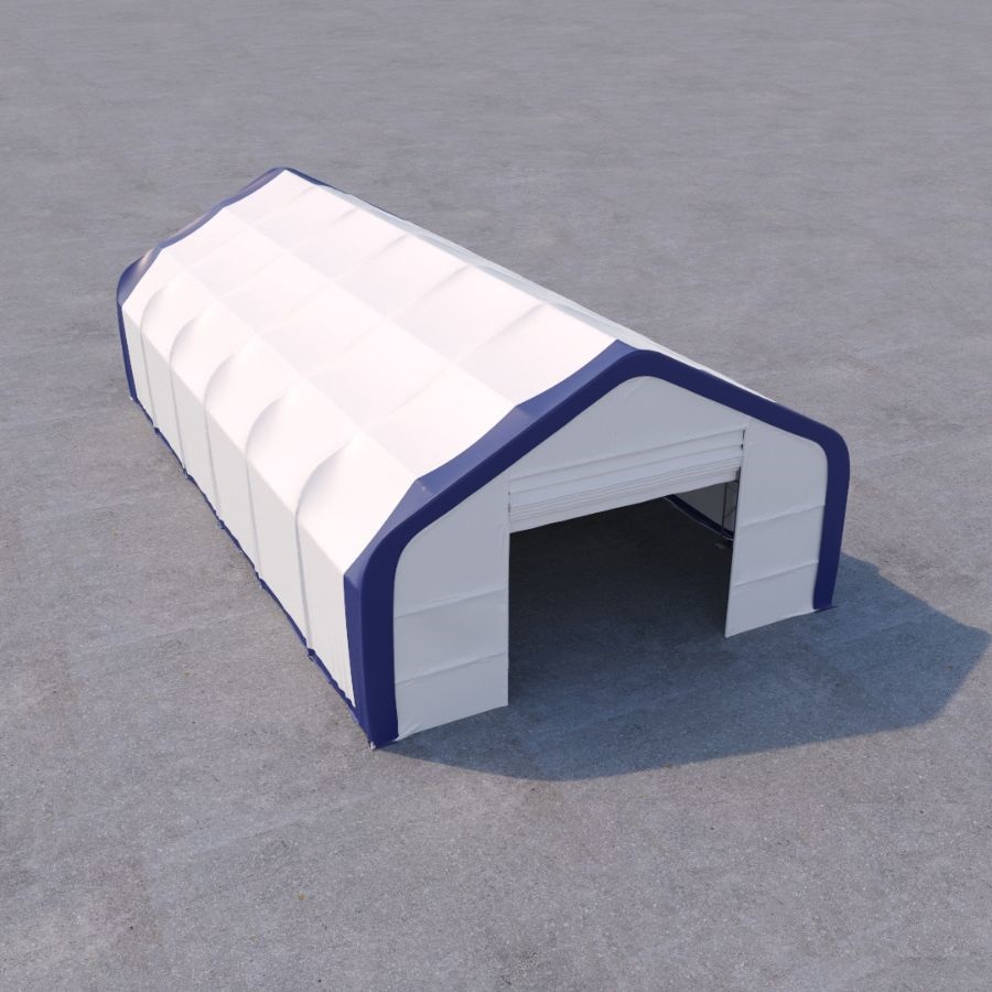 Dual Truss Storage Shelter (30&prime; x 60&prime; x 20&prime;) - Container Consultants Australia