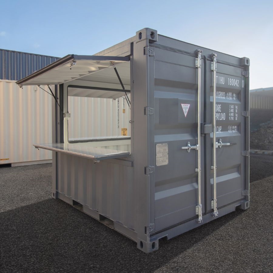 9&prime; &ldquo;CAF&Eacute; CUBE&rdquo; - Container Consultants Australia