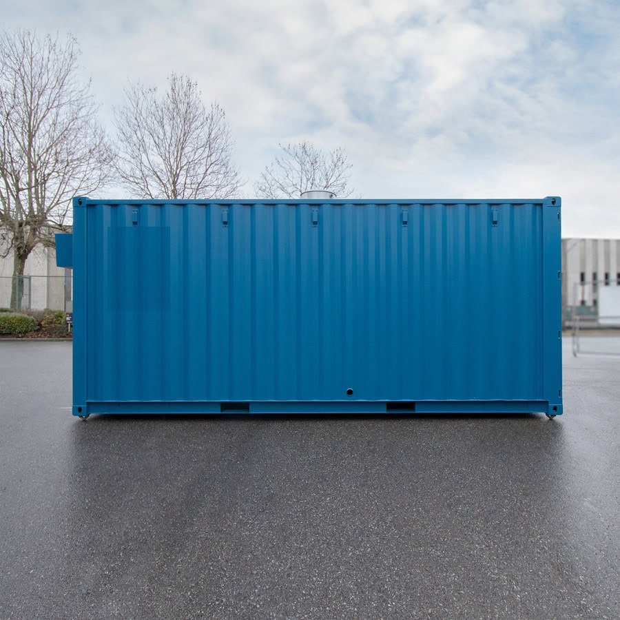 Shipyard Machinery Enclosure - Container Consultants Australia