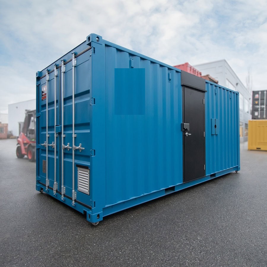 Shipyard Machinery Enclosure - Container Consultants Australia