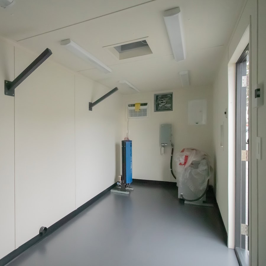 Shipyard Machinery Enclosure - Container Consultants Australia