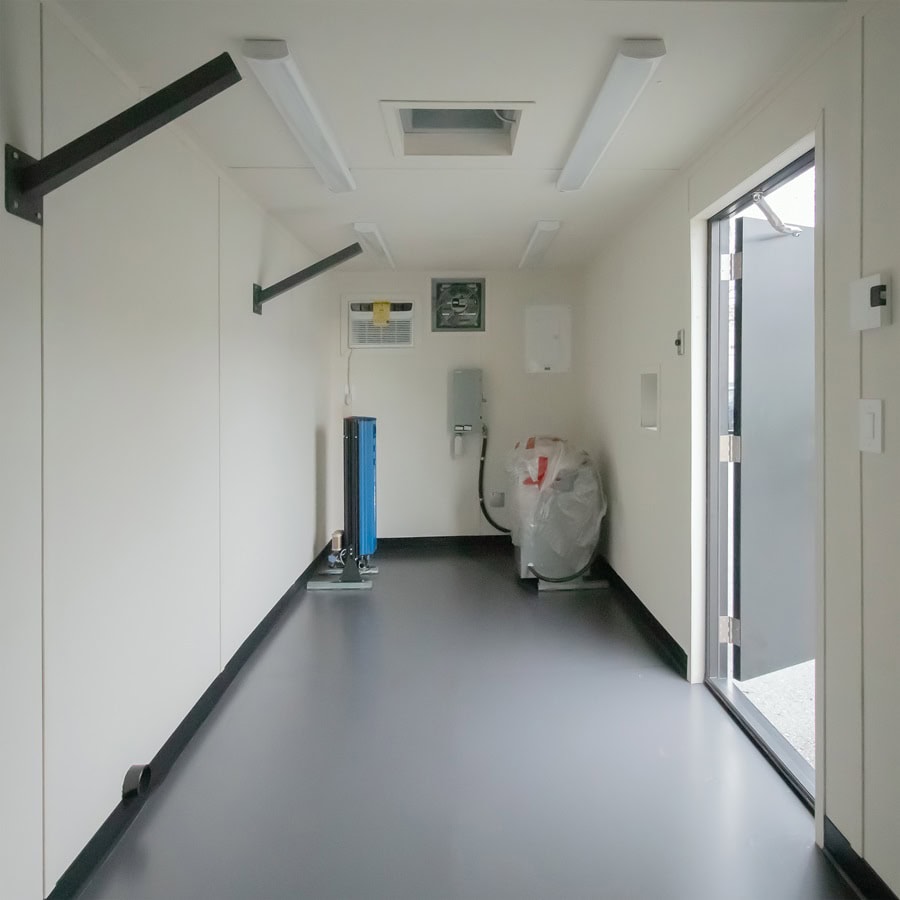 Shipyard Machinery Enclosure - Container Consultants Australia