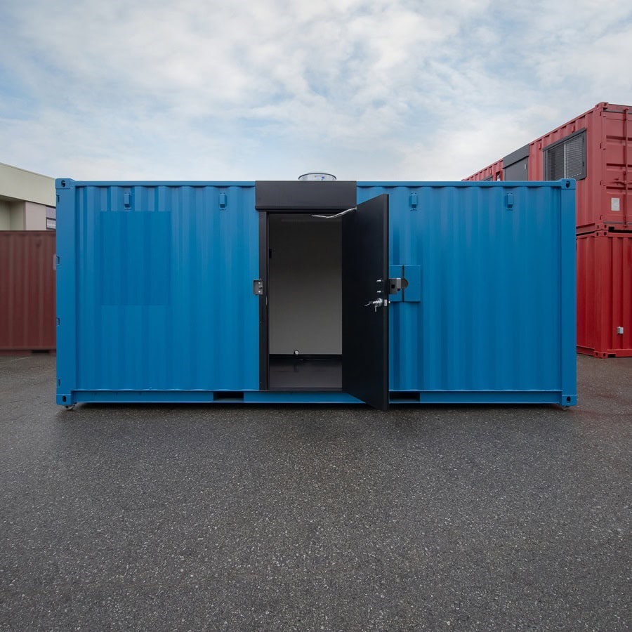 Shipyard Machinery Enclosure - Container Consultants Australia