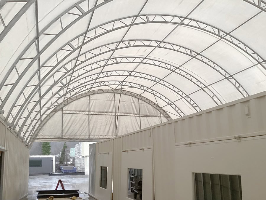 40&rsquo; x 60&rsquo; Container Shelter - Container Consultants Australia