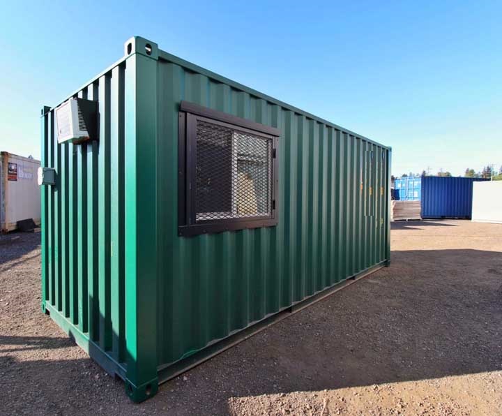 7&prime; Office Container + Storage Locker - Container Consultants Australia