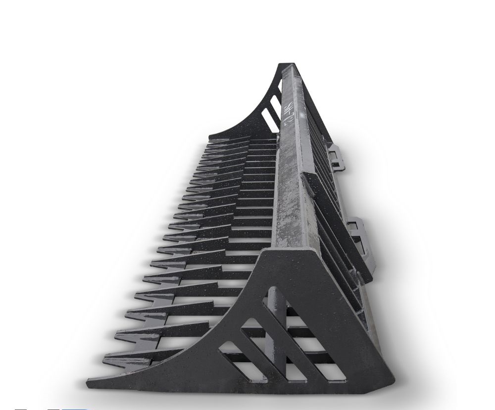 M&B | 72&Prime; Skid Steer Skeleton Bucket - Container Consultants Australia