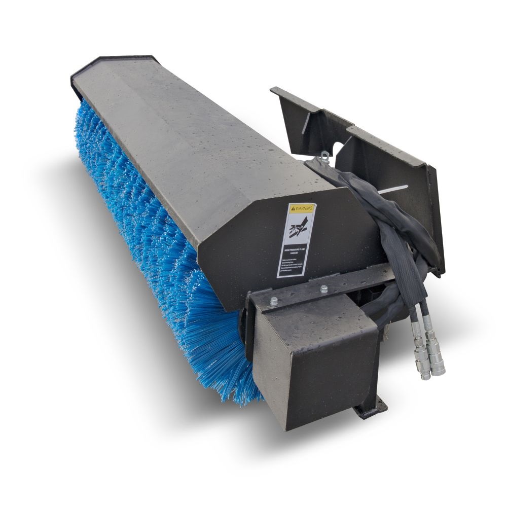 M&B | 72&Prime; Skid Steer Angle Broom - Container Consultants Australia