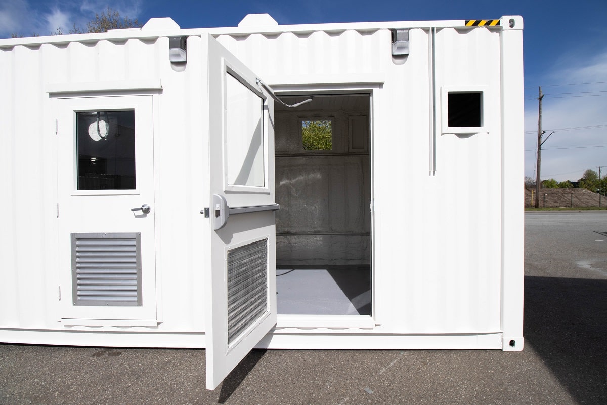 40&rsquo; Custom Mechanical Enclosure - Container Consultants Australia