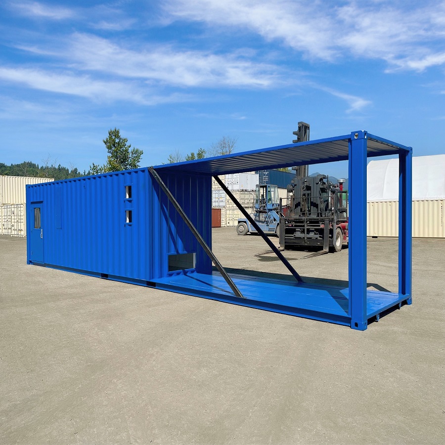 40&rsquo; Custom Equipment Enclosure - Container Consultants Australia
