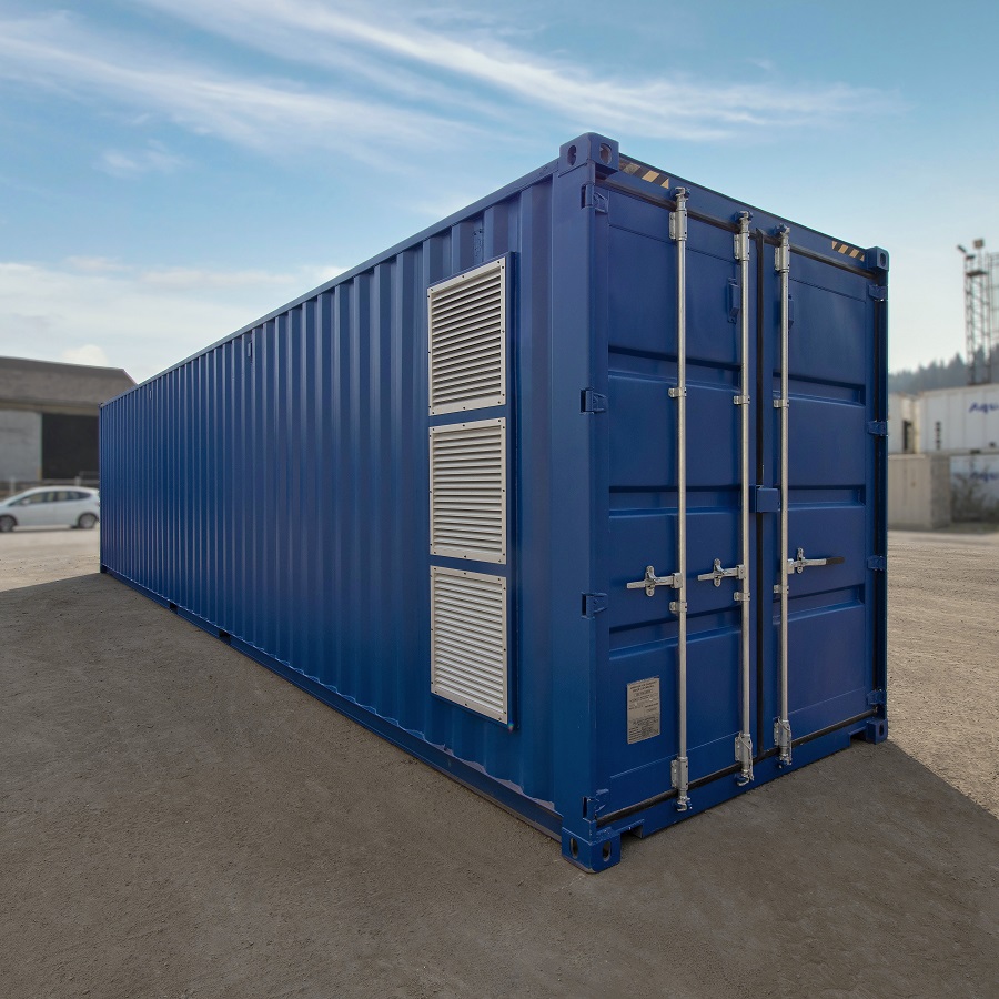 40&rsquo; Custom Equipment Housing Unit - Container Consultants Australia
