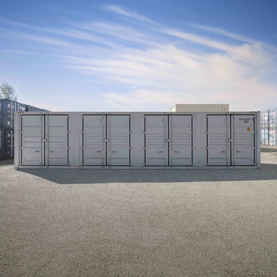 40&rsquo;HC Chemical Storage w/4 x Side Doors - Container Consultants Australia