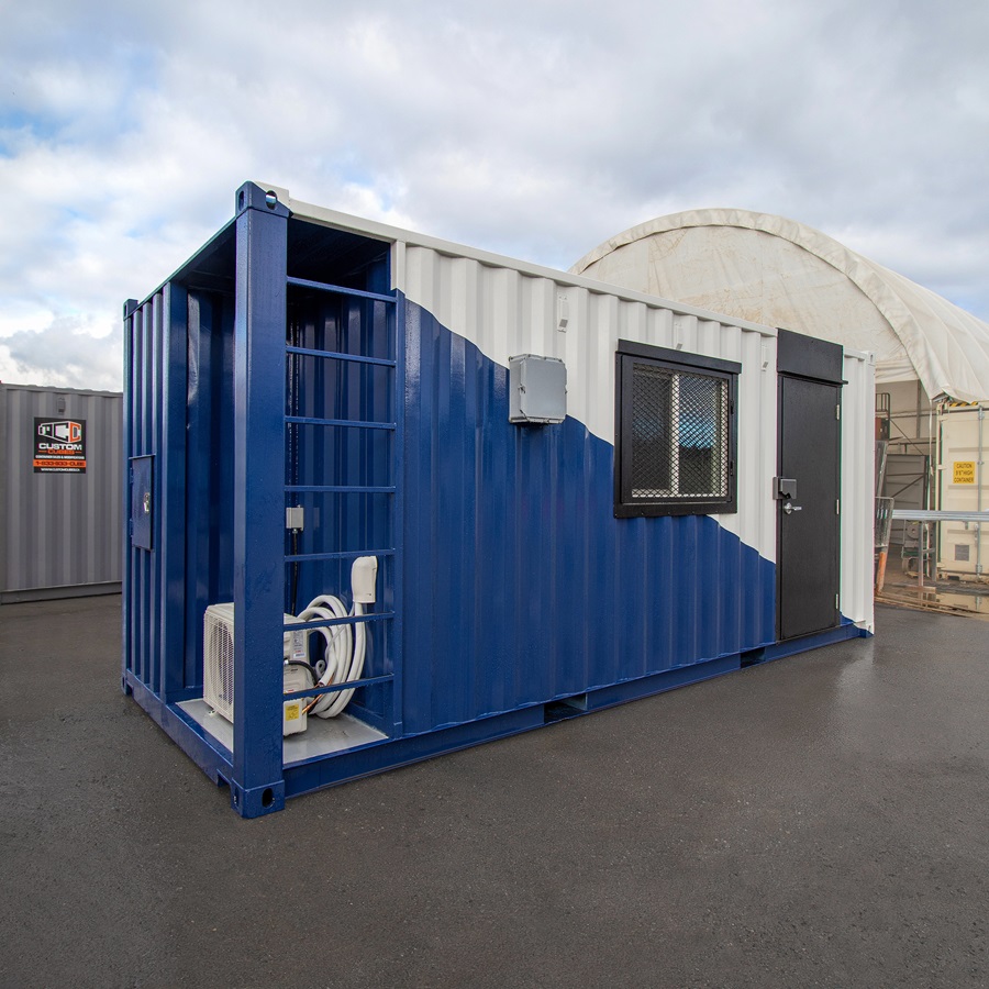 20&prime; Marine Cable/ Wire Works Enclosure - Container Consultants Australia